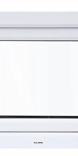 Пластиковое окно ПВХ VEKA одностворчатое 56x41 мм (ВxШ) однокамерный стеклопакет поворотное белый