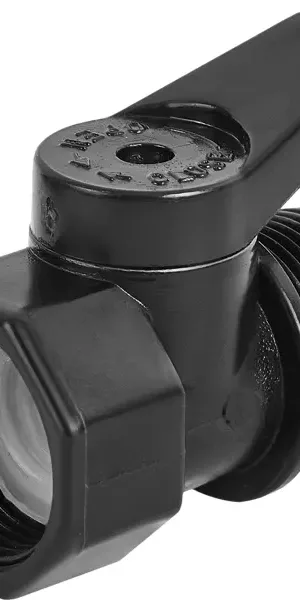 Кран пластиковый BOUTTE 3/4" наружная-внутренняя резьба