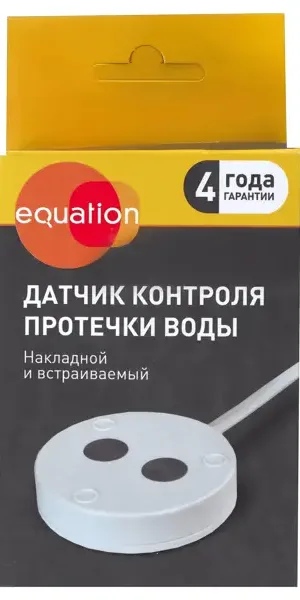 Датчик протечки воды Equation цвет белый