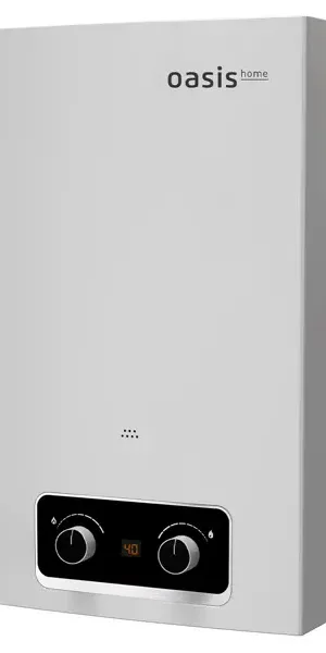 Колонка газовая Oasis Home V-20W 10 л/мин цвет белый