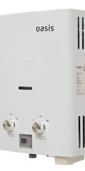 Колонка газовая Oasis B-12W 5 л/мин цвет белый