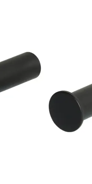 Набор крючков Swensa Dots SWR-7268-01, металл, цвет черный, 2 шт.