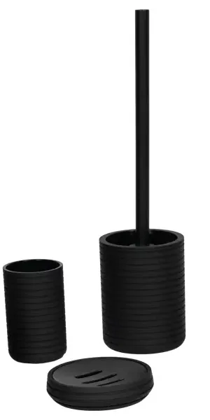 Дозатор для жидкого мыла Swensa Lago SWP-2410-BLK-01 пластик цвет черный