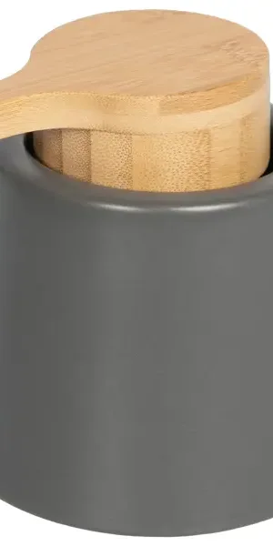 Дозатор для жидкого мыла Swensa Harry SWC-2501-GR-01 керамика цвет серый
