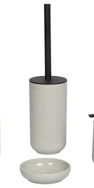 Дозатор для жидкого мыла Swensa Noor SWP-2403-GRY-01 пластик цвет серый
