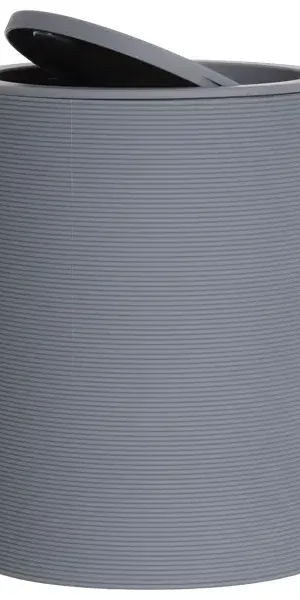 Контейнер для мусора Swensa Koi SWP-2415-GRY-06 5 л пластик цвет серый