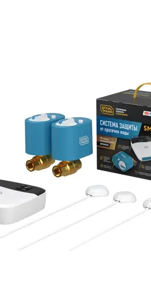 Система контроля протечки воды Stahlmann Smart 3/4" цвет синий