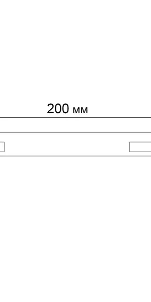 Добор Файн Лайн телескопический 2070x200x10 мм орех