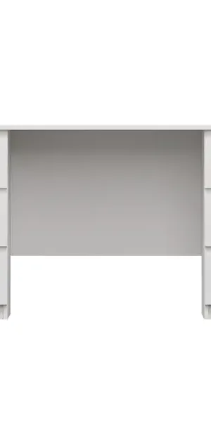 Стол письменный Праксис 6 ящиков 151x75x65 см Кдсп цвет белый