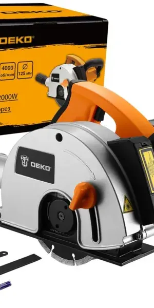 Штроборез Deko DKWC2000W, 2000 Вт, 125 мм