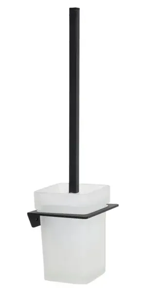 Ёршик для унитаза Swensa Rapid SWR-9000-08, подвесной, цвет прозрачный/черный