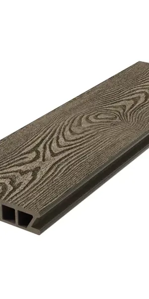 Террасная доска ДПК Holzhof Classic цвет Венге 4000x153x28 мм Вельвет 0.612 м²