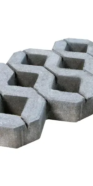Газонная решетка 400x600x100 мм серый