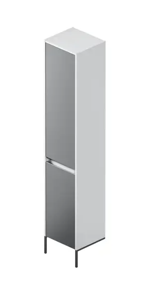 Пенал для ванной AM.PM Flash M9HCUR0306GM напольный 167x35 см цвет серый