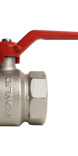 Кран шаровой Monlid DN32 PN40 1 1/4" ВР латунь ручка рычаг