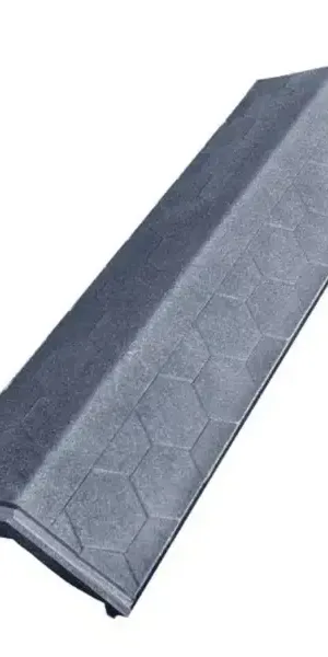 Парапет ППК 0.5 кирпича полимер-песчаный композит 50x13x1.5 см графит
