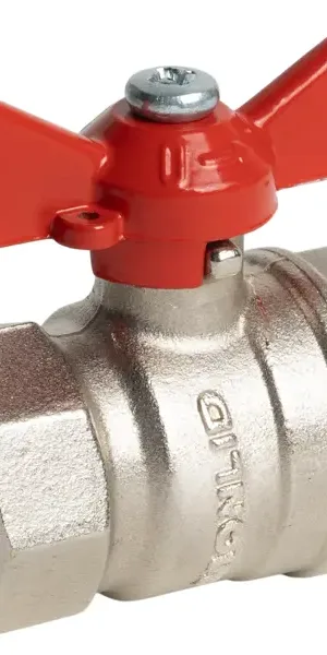 Кран шаровой Monlid DN20 PN40 3/4" ВР латунь ручка бабочка