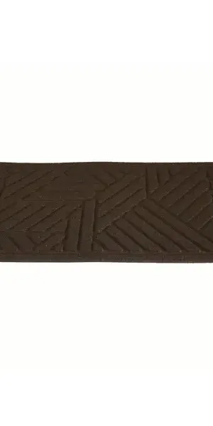 Коврик грязезащитный Cipro G1 25x70 см полипропилен цвет коричневый