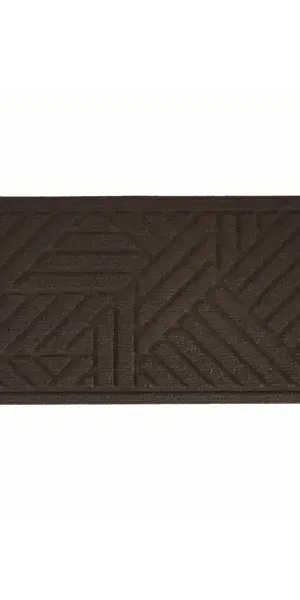 Коврик грязезащитный Cipro G1 25x70 см полипропилен цвет коричневый