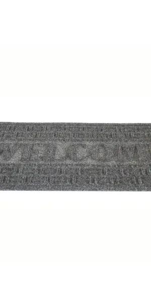 Коврик грязезащитный Cipro W2 25x70 см полипропилен цвет серый