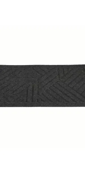 Коврик грязезащитный Cipro G2 25x70 см полипропилен цвет серый