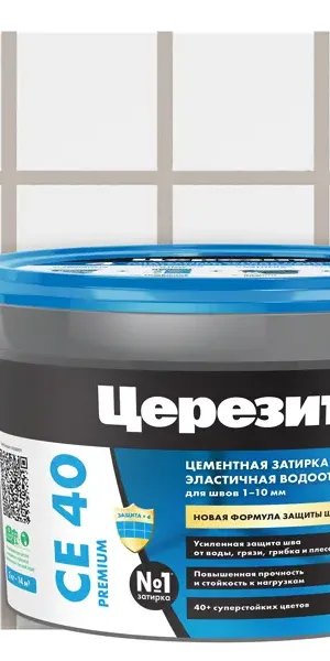 Затирка цементная Церезит CE 40/2 цвет сканди 44 2 кг
