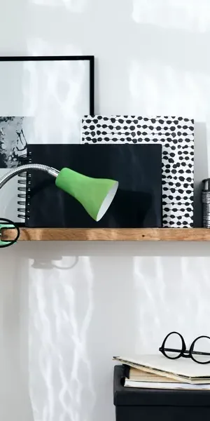 Рабочая лампа Inspire на прищепке цвет зеленый