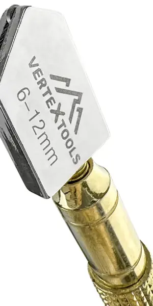 Стеклорез роликовый масляный Vertextools 1805-01 рез до 8 мм