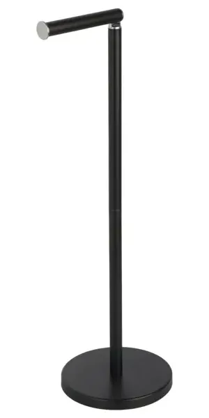 Стойка для туалетной бумаги Swensa Hos SWFL-901-BLK 57 см сталь цвет черный