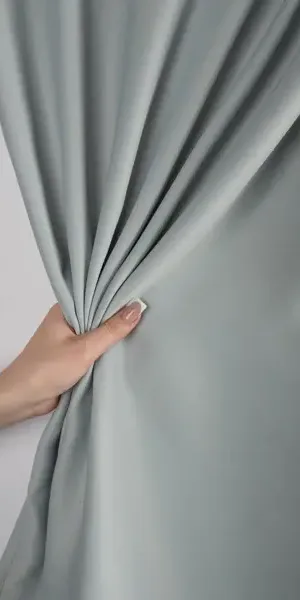 Штора на ленте блэкаут 140x270 см цвет серый