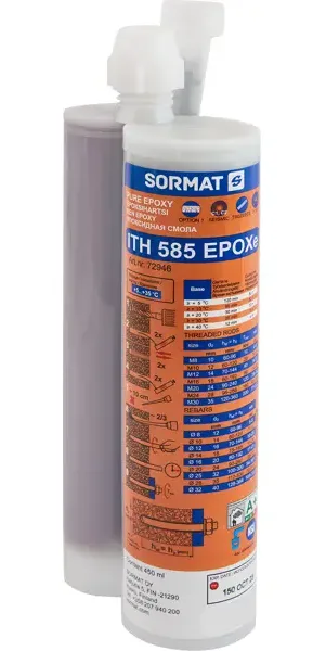 Химический анкер Sormat ITH 585 Epoxe 450 мл