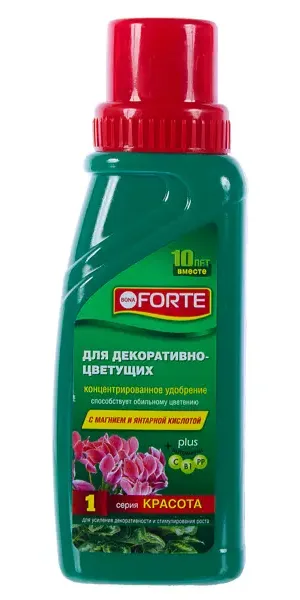Удобрение «Bona Forte» для декоративно-цветущих растений 0.285 л