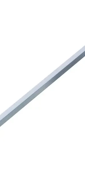 Профиль квадратный алюминий 15x15x1.5x2000 мм