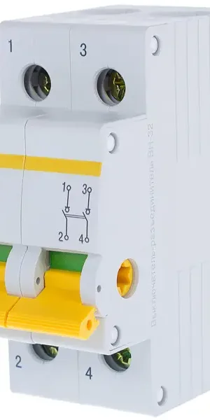 Выключатель нагрузки IEK ВН-32 1P N 32 А
