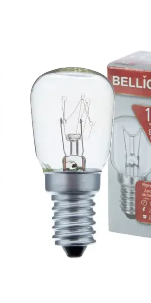 Лампа накаливания для холодильника Bellight E14 15 Вт свет тёплый белый