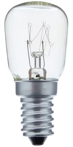 Лампа накаливания для холодильника Bellight E14 15 Вт свет тёплый белый