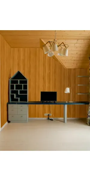 Листовая панель МДФ Орех миланский 2440x910x3 мм 2.22 м2