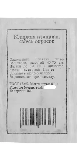 Кларкия изящная смесь окрасок