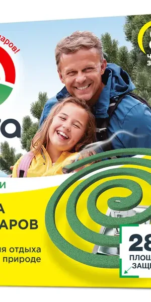 Спираль от комаров ДЭТА, упаковка 10 шт.