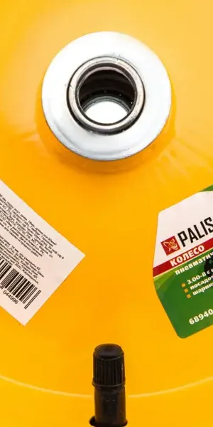 Колесо для тачки пневматическое Palisad 689843/689823, размер 3.00-8, диаметр втулки 16 мм. D360 мм.