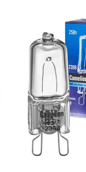 Лампа галогенная Camelion CL G9 25 Вт