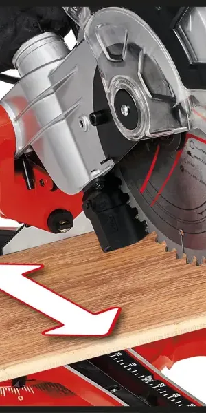 Пила торцовочная сетевая Einhell TCSM2131/1, 1500 Вт, 210 мм