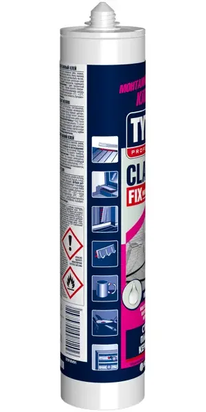 Клей монтажный Tytan Classic Fix 280 мл прозрачный