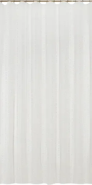 Тюль на ленте Асти 300x280 см цвет белый