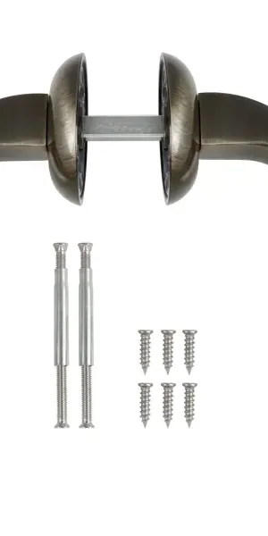 Дверные ручки Edson EDS-27H-R1, цвет бронза