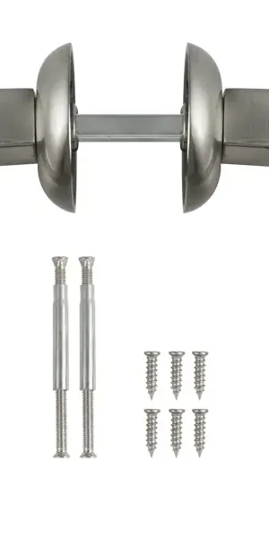 Дверные ручки Edson EDS-11H-R1, цвет никель