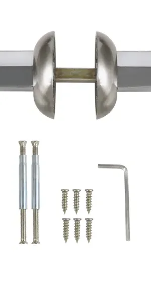 Дверные ручки Edson EDS-2B-R1, цвет никель