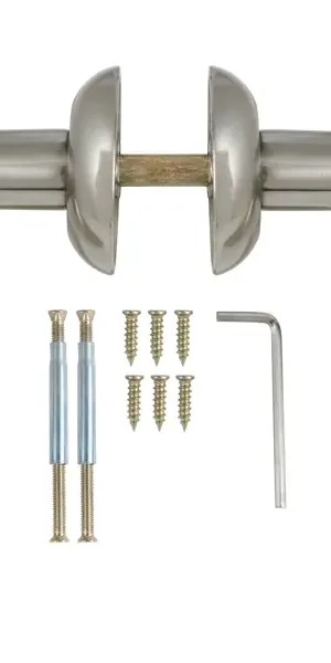Дверные ручки Edson EDS-3B-R1, цвет никель