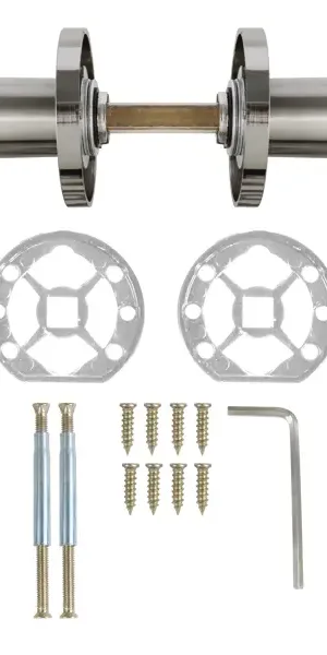 Дверные ручки Edson EDS-110H-R2, цвет никель