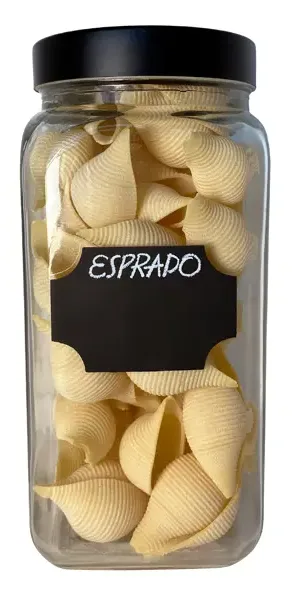 Банка для сыпучих продуктов Esprado Fresco 1600 мл стекло цвет прозрачный